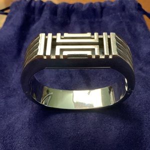 Tory Burch for Fitbit Metal Hinged Bracelet
